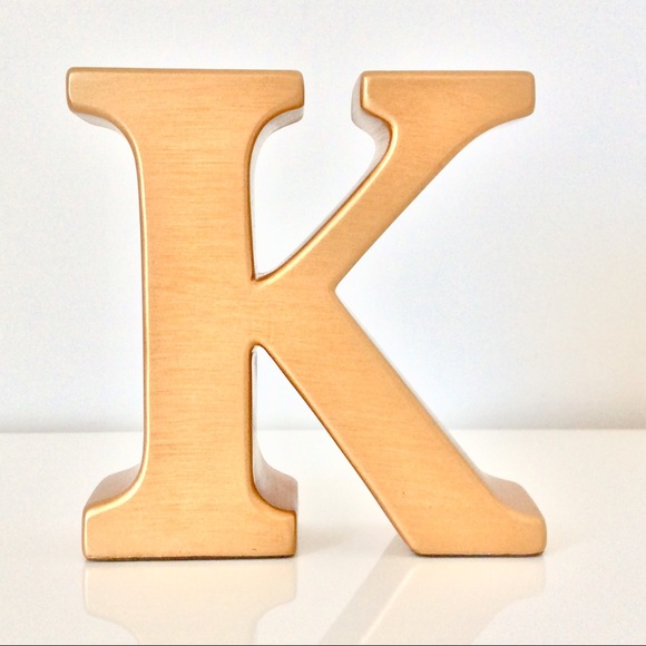 Other - 3-D “K” Block Decor